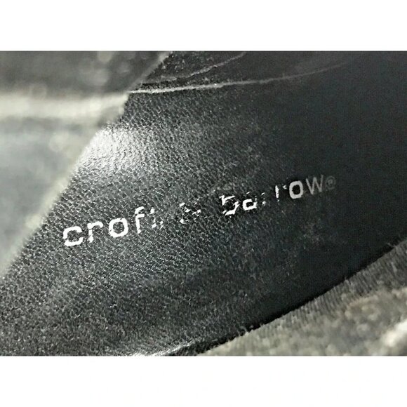 Croft & Barrow Womens Black Side Zipper Block Heel Ankle Bootie Size US 6.5 M‎ - Picture 9 of 9